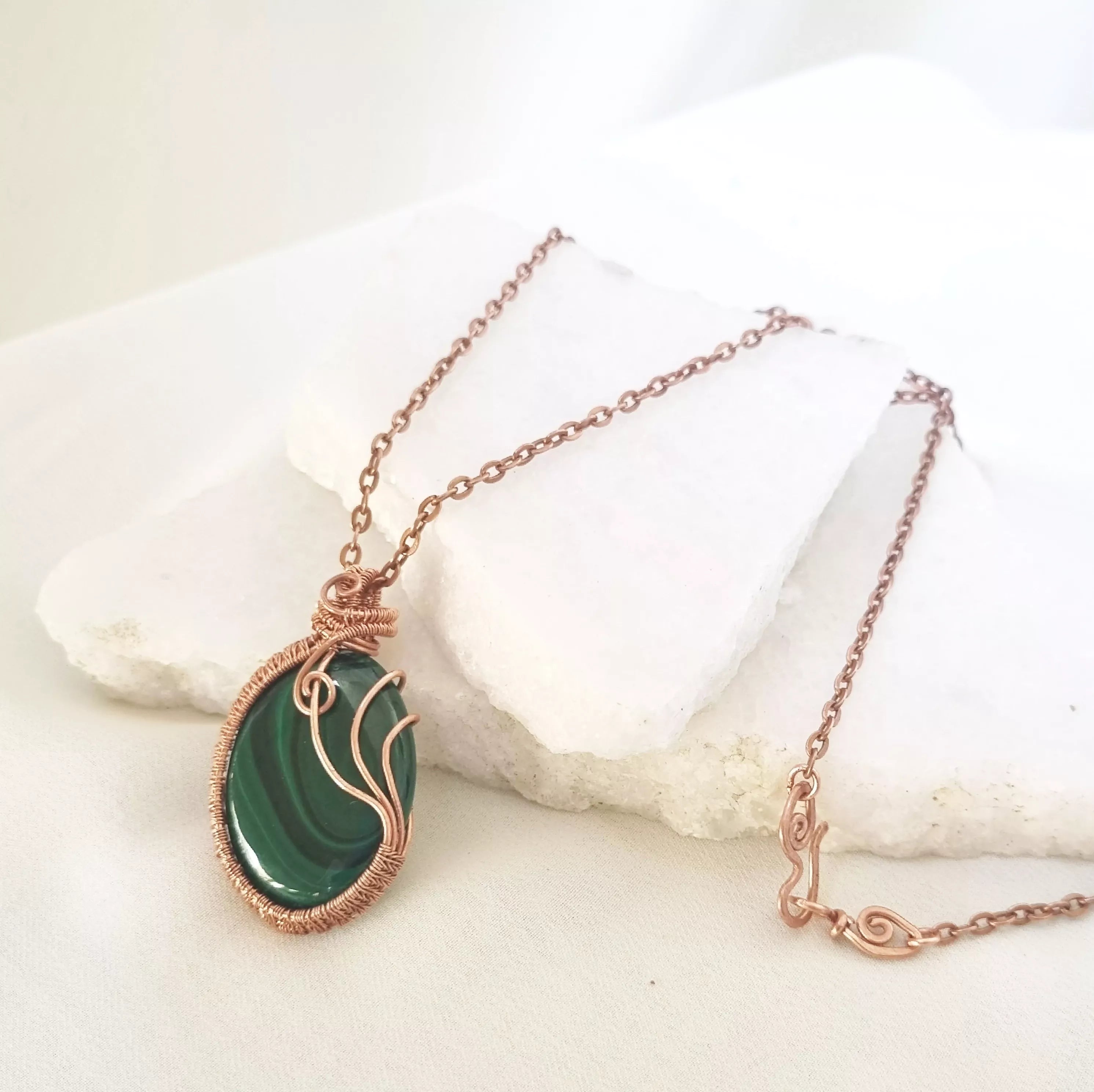 Green Goddess - Necklace