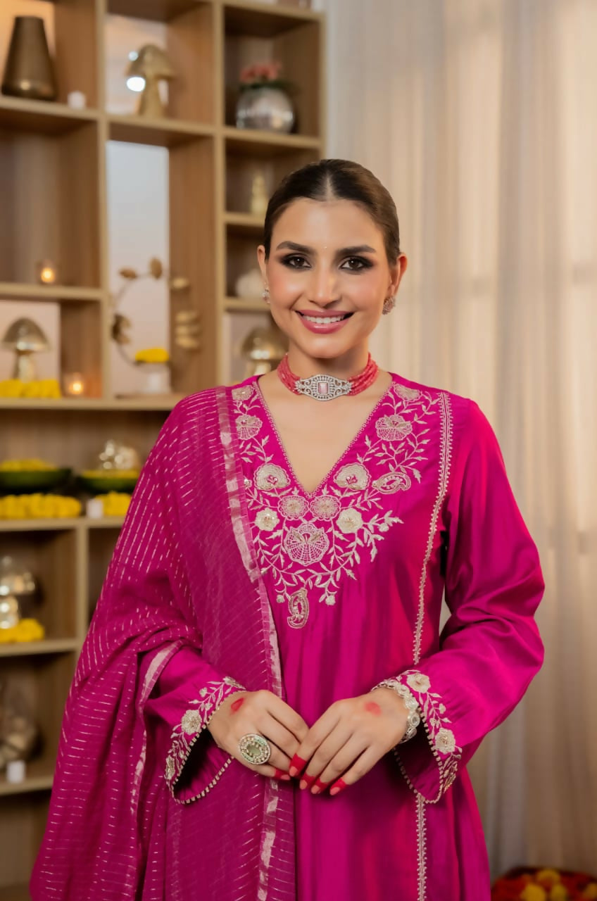 Satori Silk Suit Set