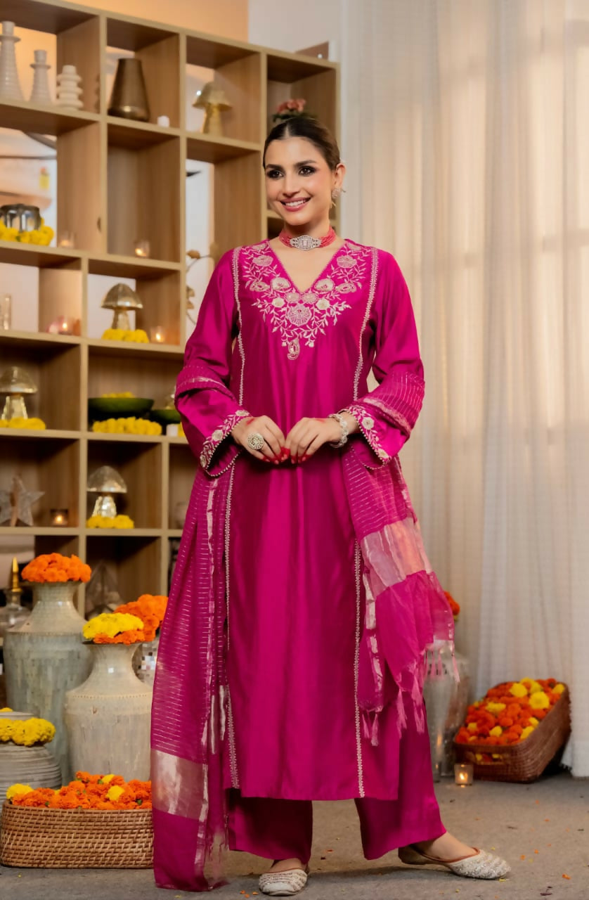 Satori Silk Suit Set