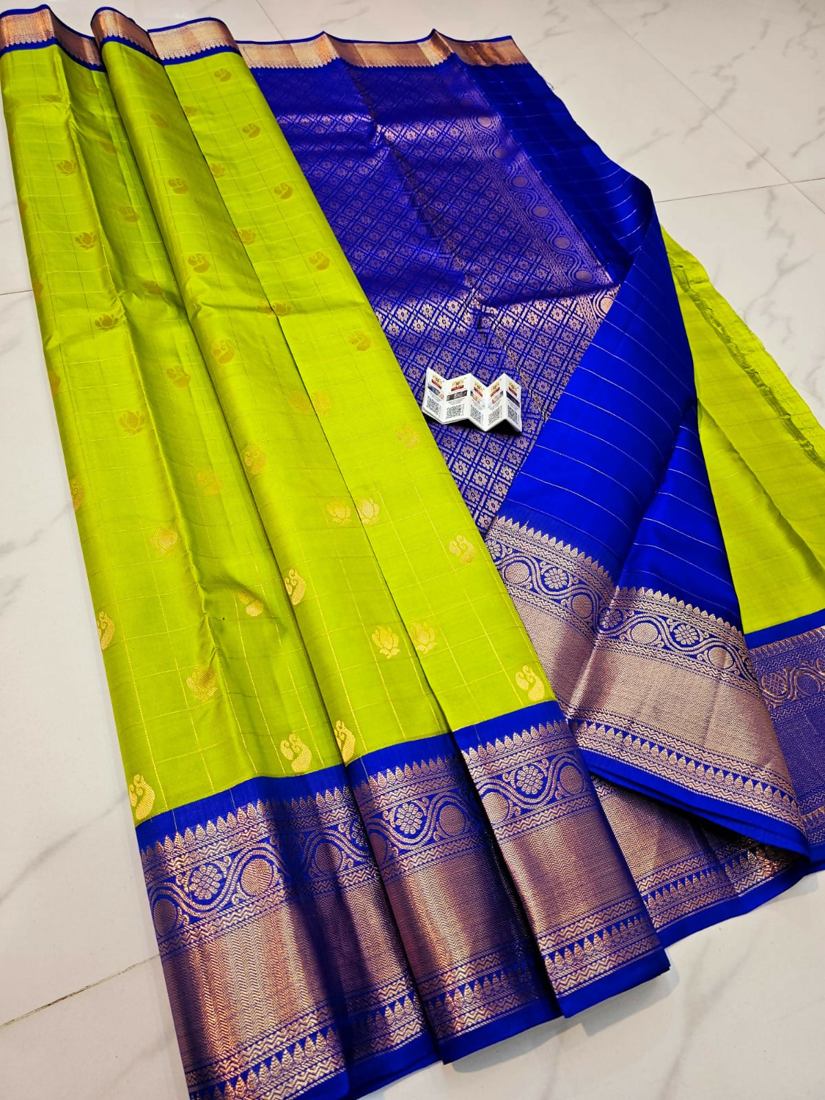 Mangala Kanchi - Pure Handloom Kanchi Pattu Tissue Sarees