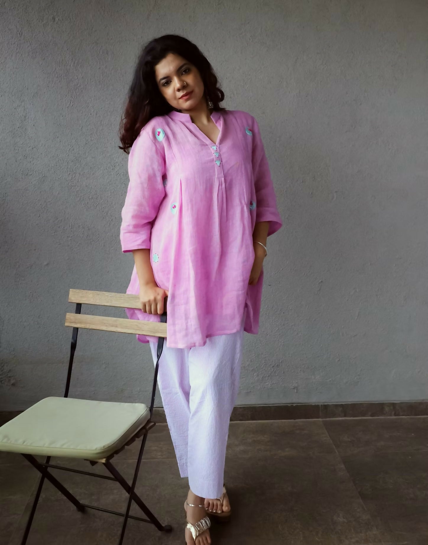 Lavender Linen Co-ord Set