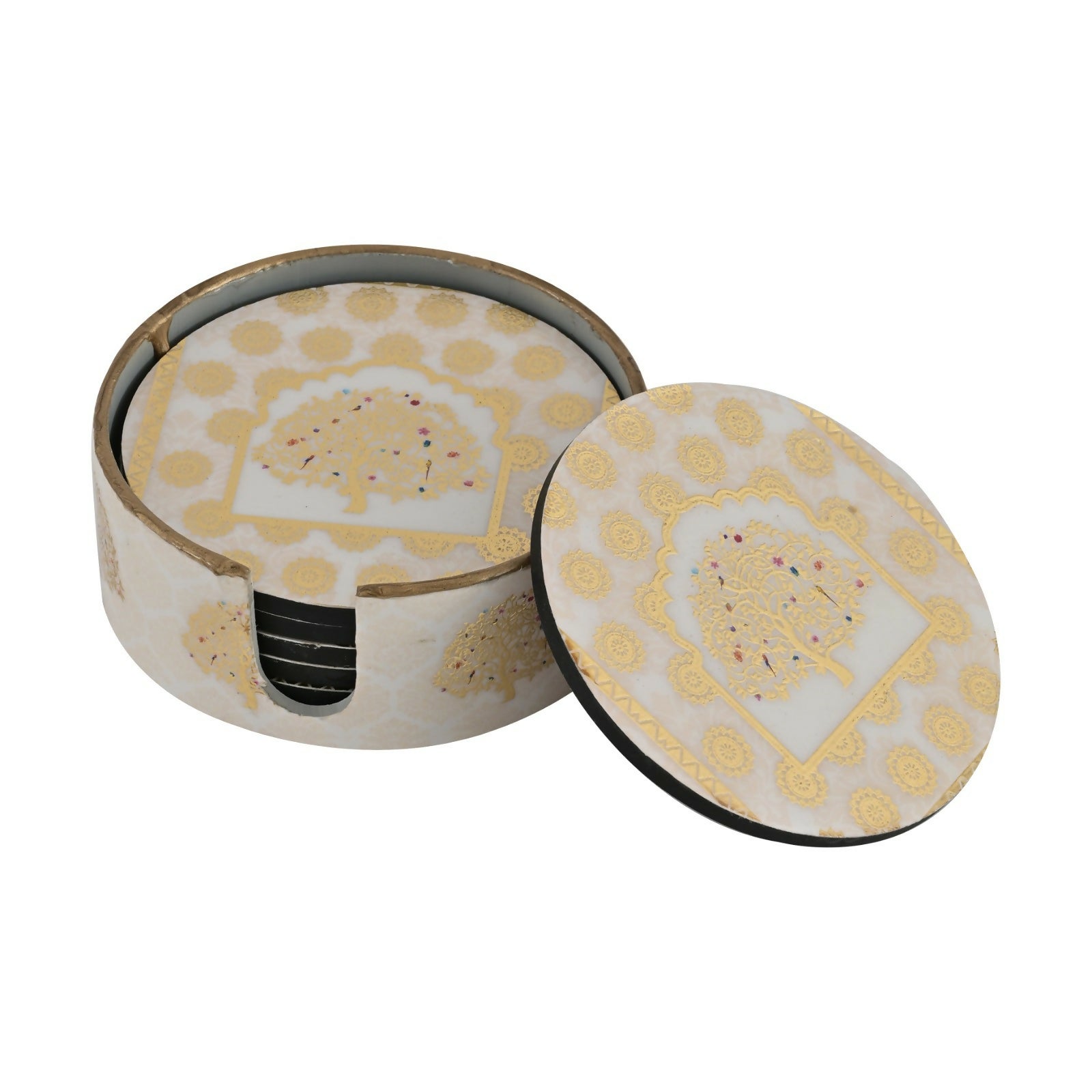 Decorative MDF Coaster Set