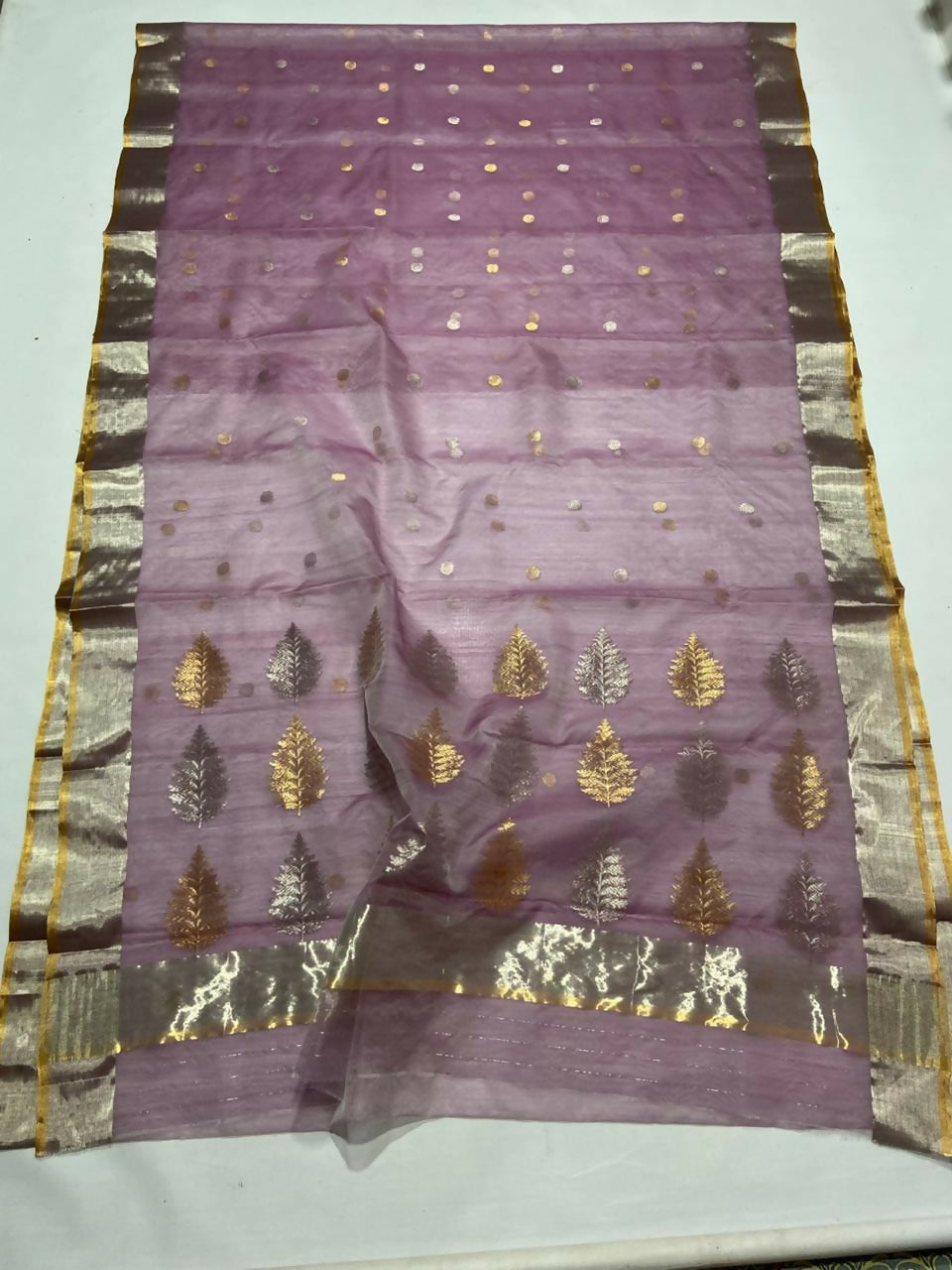 Twilight Zari Silk- Katan Silk Saree