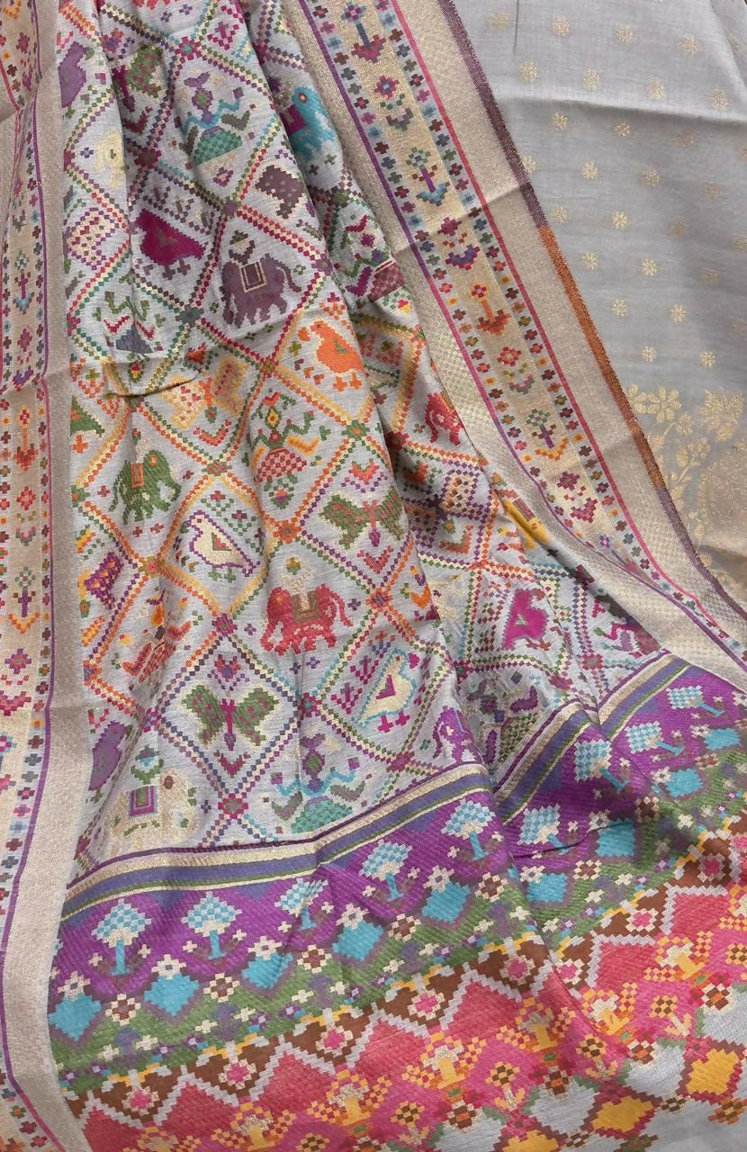 Patan Patola Silk Suit