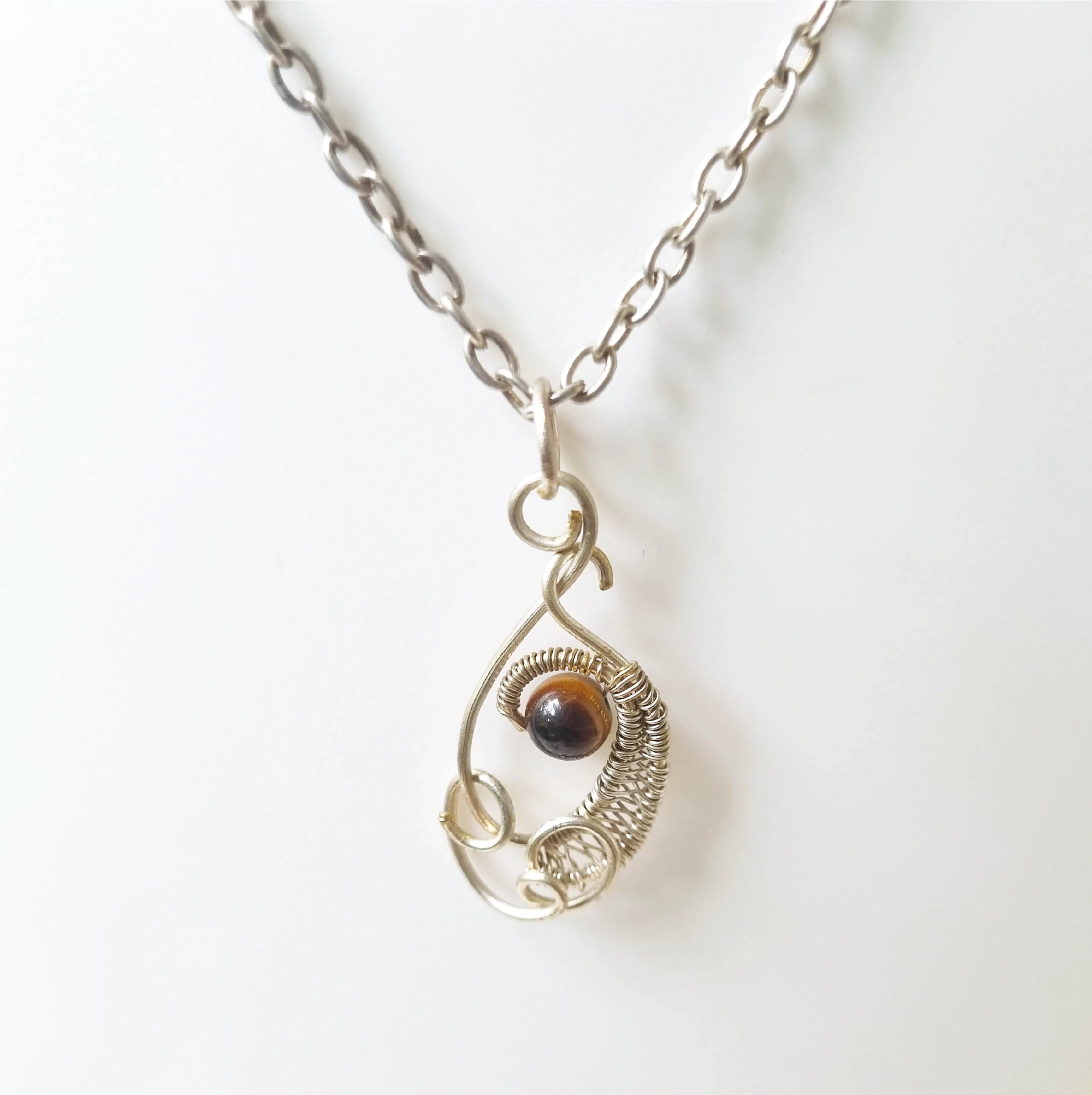 Rippling Stripes - Necklace and Earring