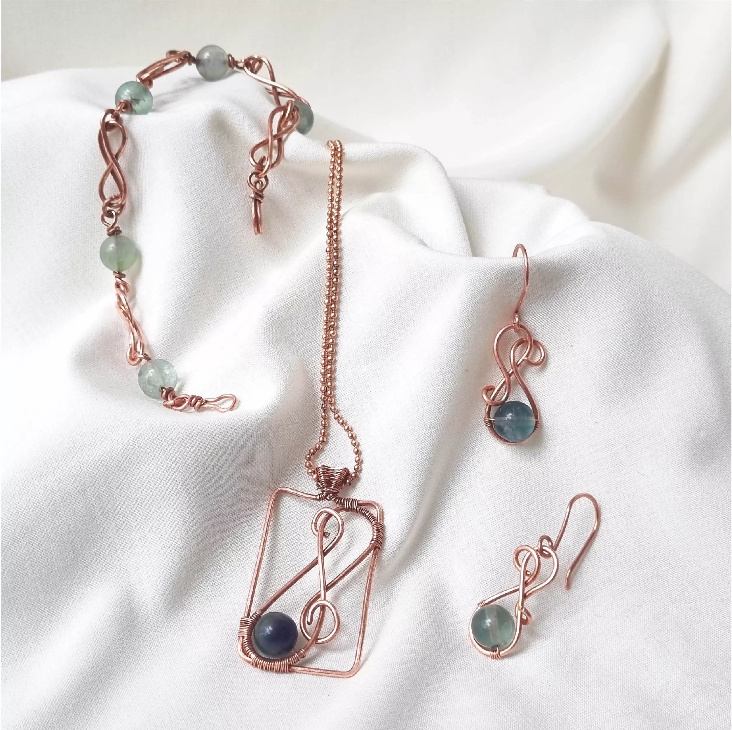 Eternity - Necklace, Earring and Bracelet