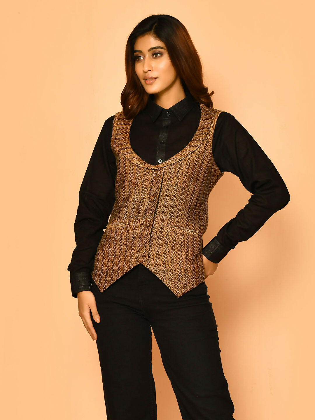 Kyra Handloom Women's Cotton Jacket