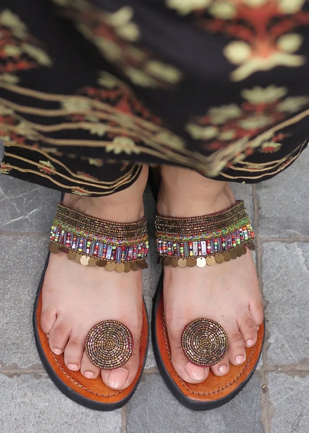 Coin Kolha - Gem Beads