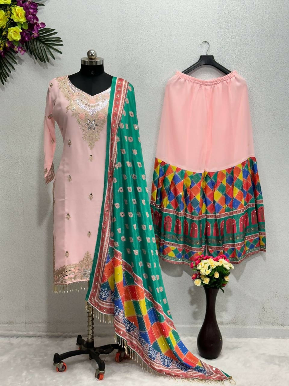 Georgette Pakistani Suit Set