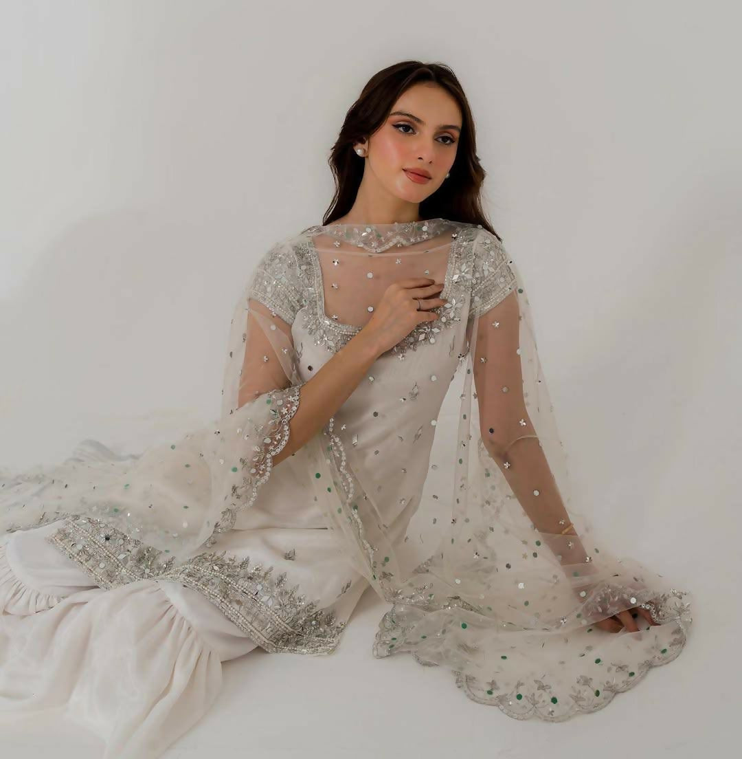 Georgette Sharara Suit Set