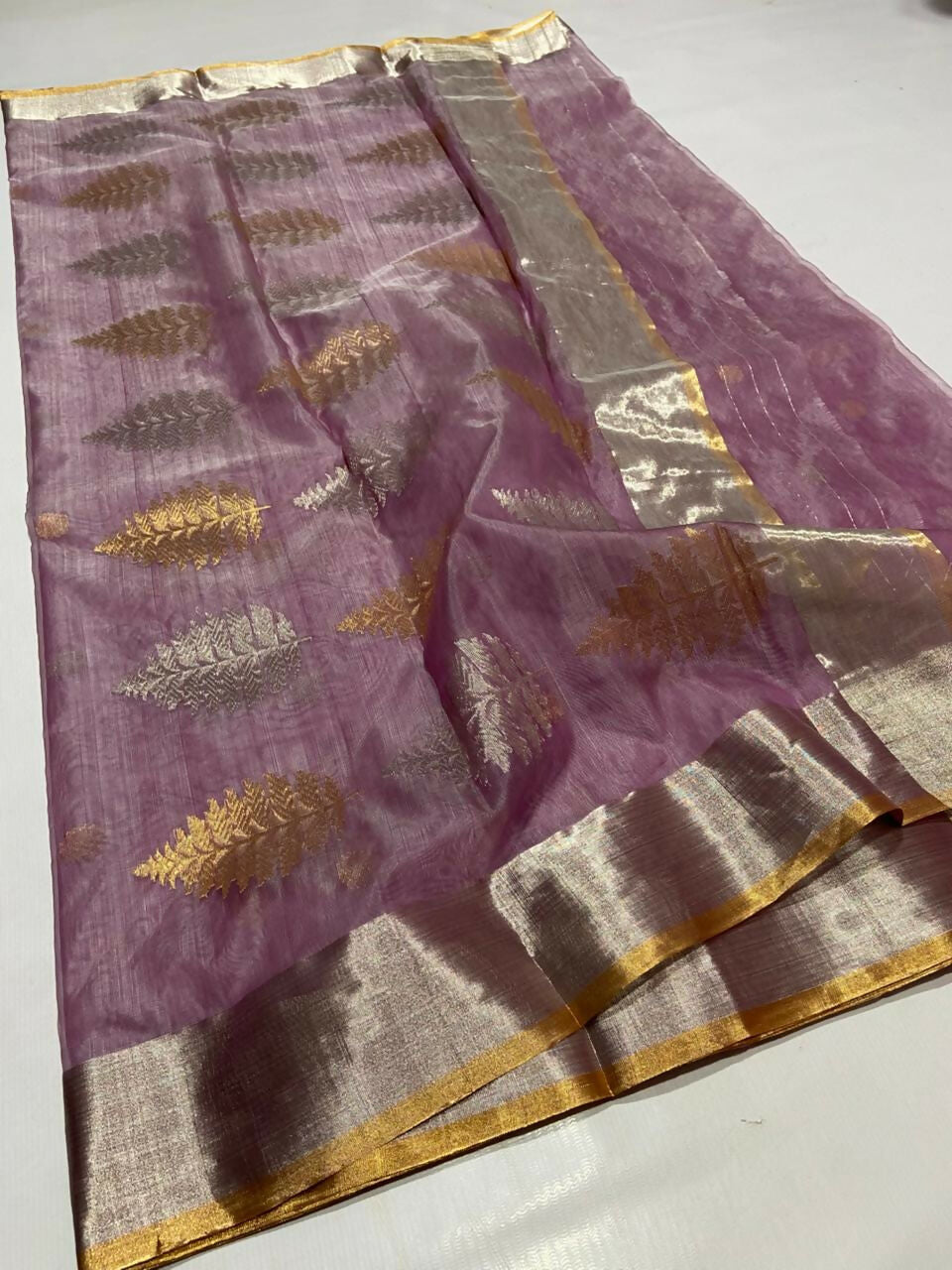 Twilight Zari Silk- Katan Silk Saree