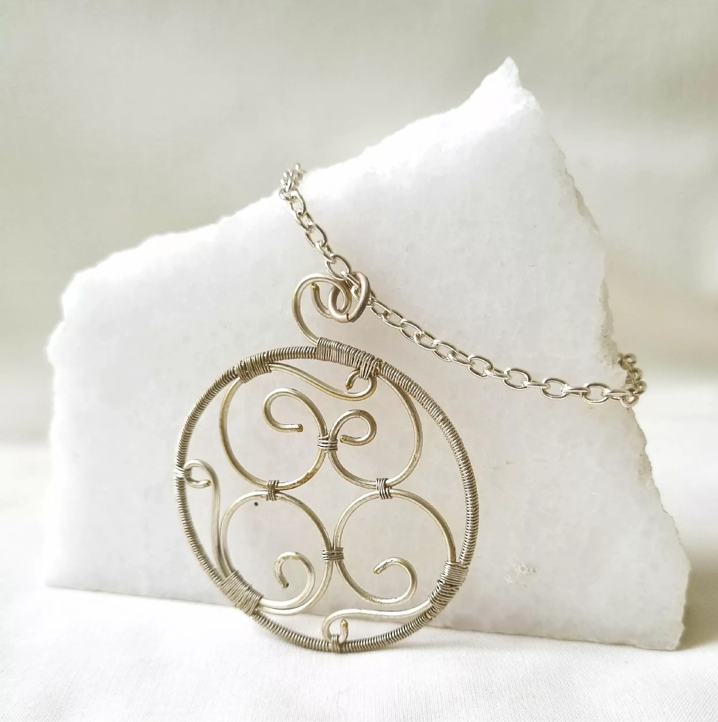 Bubbling Cauldron - Necklace and Earring
